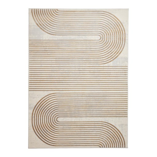 Covor gri/auriu 220x160 cm Apollo - Think Rugs