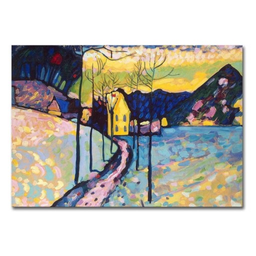 Tablou tip replică 100x70 cm Wassily Kandinsky – Wallity