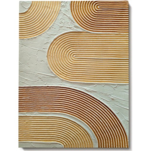 Tablou pictat manual 70x100 cm 3D Canvas – Wallity