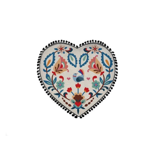 Pernă decorativă 45x45 cm Heart – Madre Selva