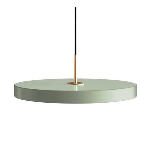 Lustră verde-deschis LED cu abajur din metal ø 43 cm Asteria – UMAGE