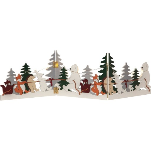 Decorațiune luminoasă de Crăciun Forest Friends – Star Trading