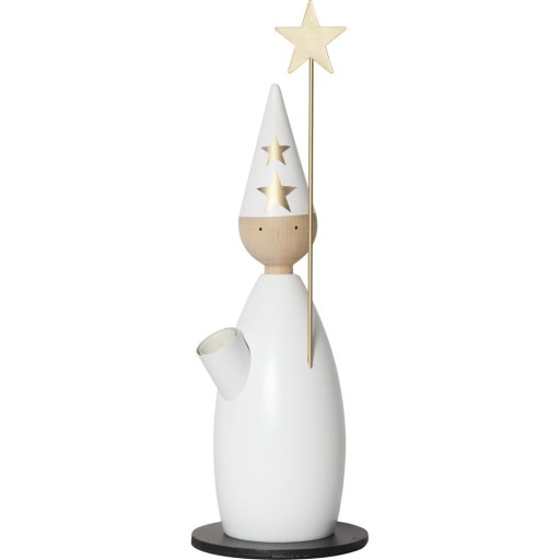 Decorațiune luminoasă albă ø 12 cm de Crăciun Lucia Classic – Star Trading