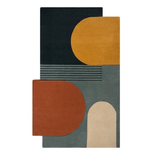 Covor din lână 180x120 cm Lozenge - Flair Rugs