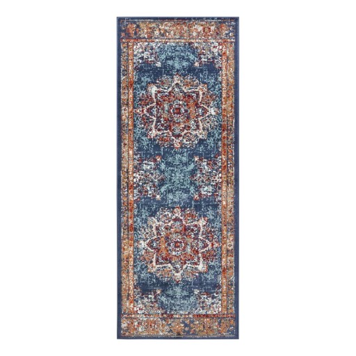 Covor albastru închis de tip traversă 80x240 cm Orient Maderno – Hanse Home