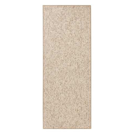 Covor tip traversă maro deschis 80x200 cm Wolly – BT Carpet