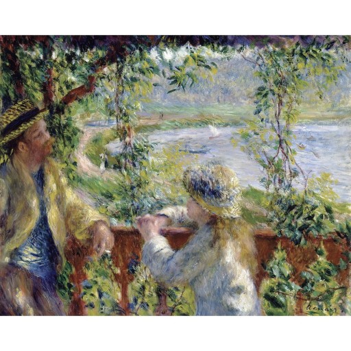 Reproducere tablou Auguste Renoir - By the Water, 50 x 45 cm