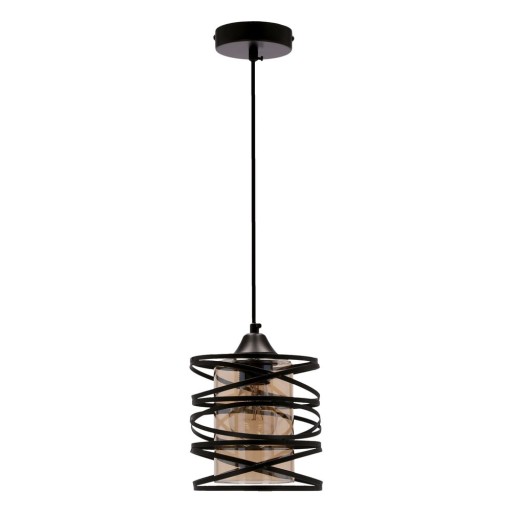 Lustră neagră ø 16 cm Eluna – Candellux Lighting