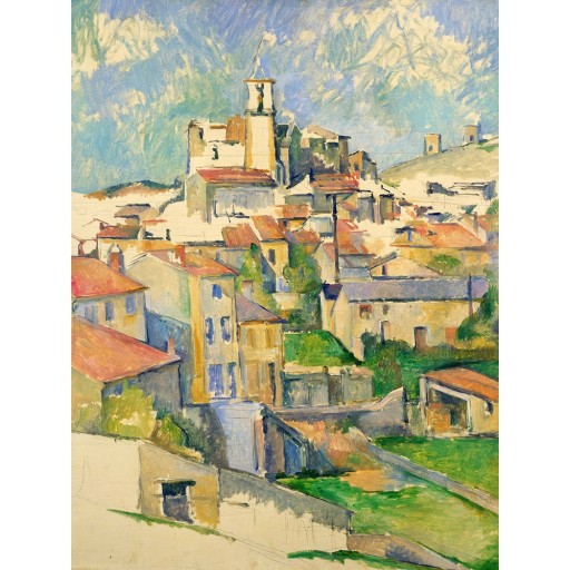 Tablou - reproducere 30x40 cm Gardanne, Paul Cézanne – Fedkolor