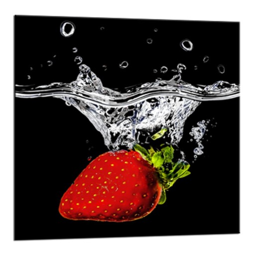 Tablou Styler Glasspik Red Fruits, 20 x 20 cm