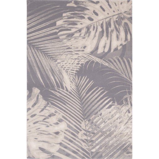 Covor gri din lână 200x300 cm Monstera – Agnella