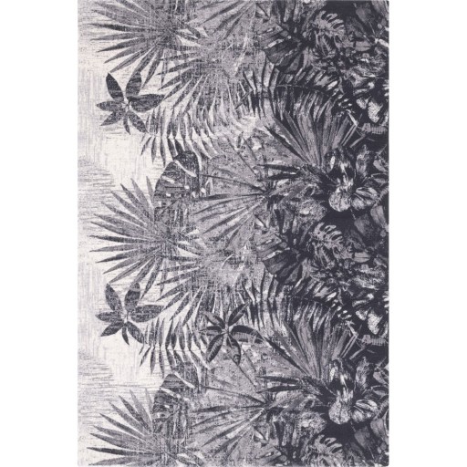 Covor gri din lână 133x180 cm Tropic – Agnella