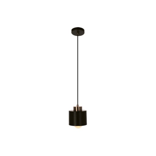 Lustră neagră din metal ø 12 cm Olena – Candellux Lighting