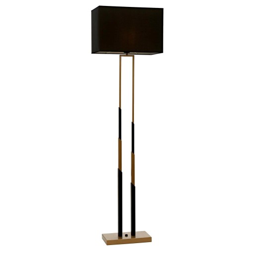 Lampadar, Aurora, 301AUR1717, Metal, Negru / Vintage