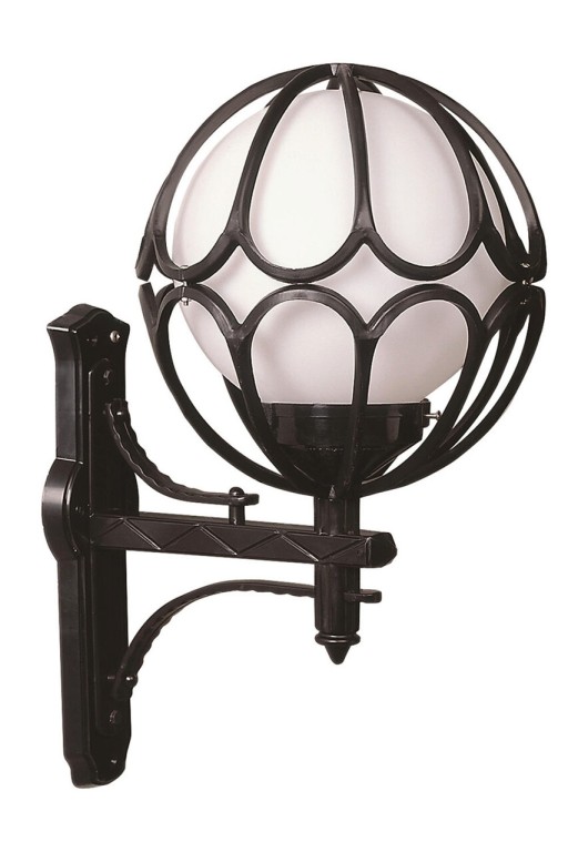 Lampa de exterior, Avonni, 685AVN1133, Plastic ABS, Alb/Negru