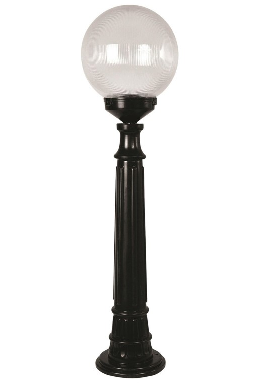 Lampadar de exterior, Avonni, 685AVN1147, Plastic ABS, Negru