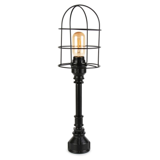 Lampa de masa, Insignio, 780SGN2522, Fier, Negru