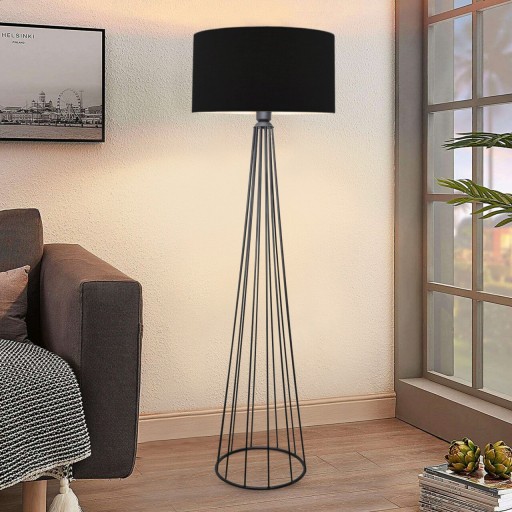 Lampadar, Insignio, 780SGN2618, Metal, Negru