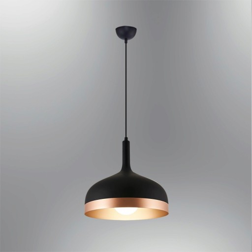 Lustra, Lightric, 414LRC1460, Negru