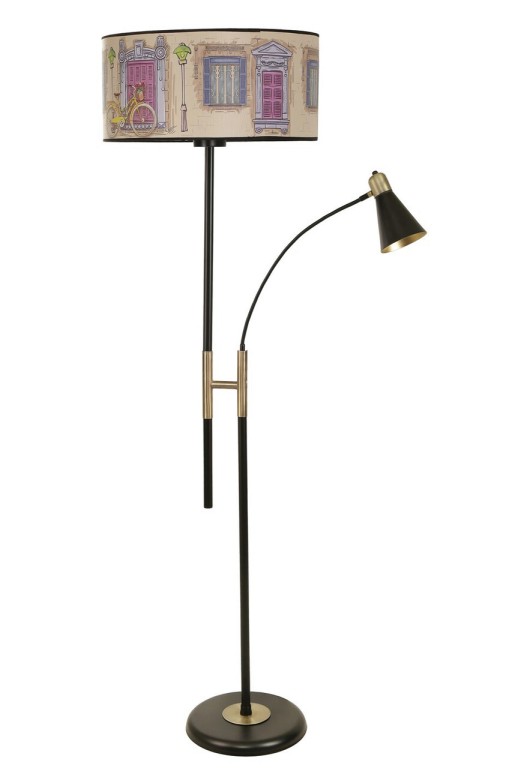 Lampadar, Luin, 534LUN4298, Metal, Multicolor