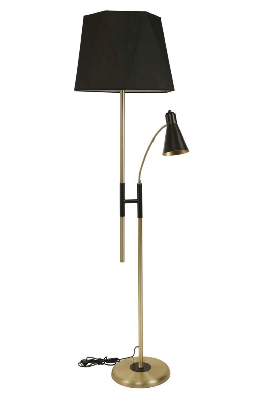 Lampadar, Luin, 534LUN4282, Metal, Negru