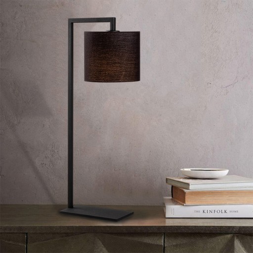 Lampa de masa, Opviq, 892OPV1134, Metal, Negru