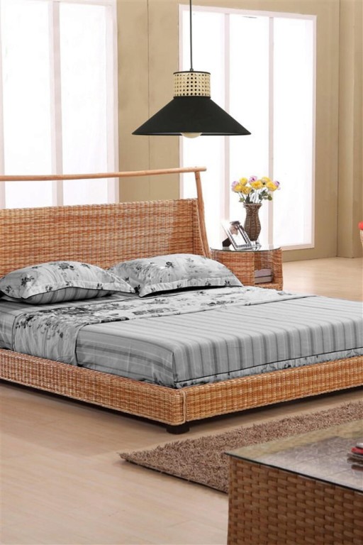 Lustra, Rattan, 941RTN1103, Ratan, Negru / Rattan