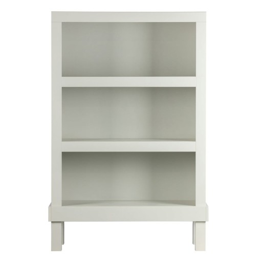 Bibliotecă gri deschis din lemn de pin 107x160 cm Bonk – Basiclabel