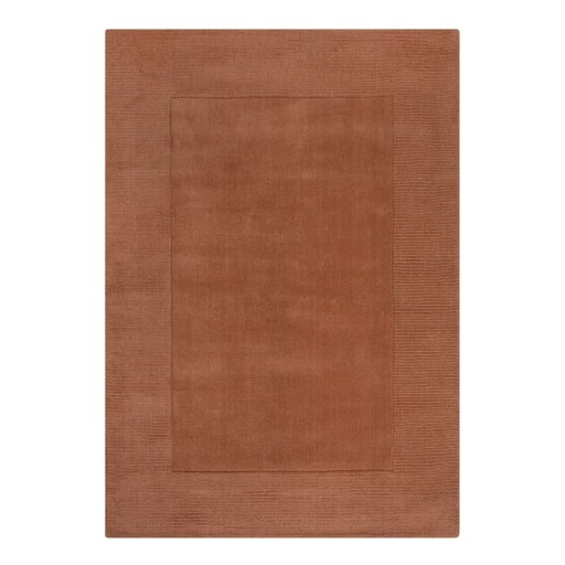 Covor cărămiziu din lână 120x170 cm – Flair Rugs