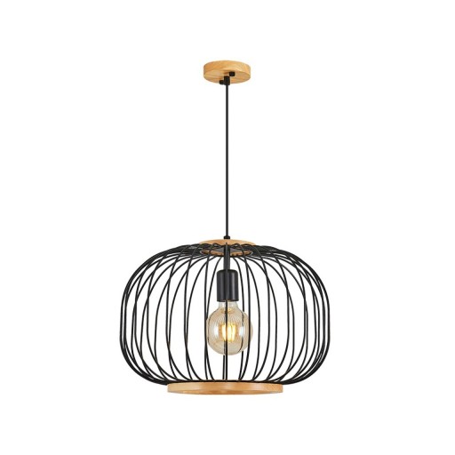 Lustra, Lightric, 414LRC1277, Negru