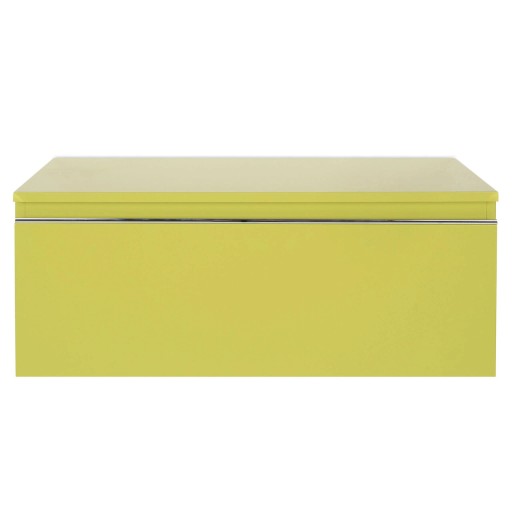 Dulap pentru baie Athena, 80x46x32 cm, MDF/lemn laminat, verde