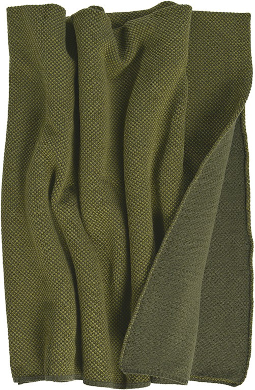 Pled Sander Stuart 125x150cm 6 olive