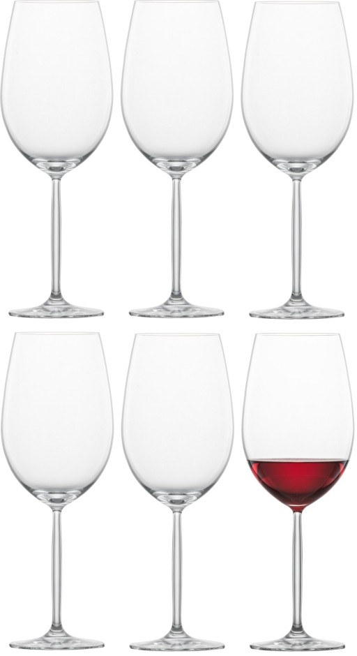 Set 6 pahare vin rosu Schott Zwiesel Diva Bordeaux cristal Tritan 800ml