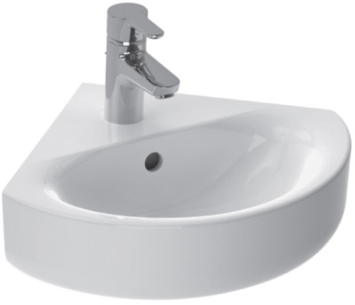 Lavoar de colt Ideal Standard Connect Space Arc 48x44cm