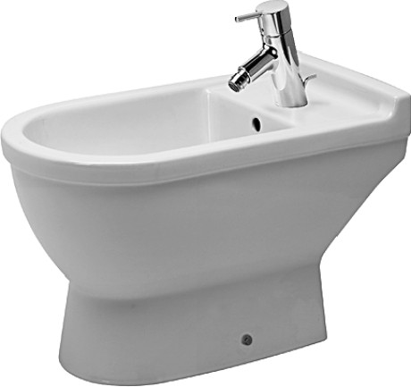 Bideu pe pardoseala Duravit Starck 3 65cm