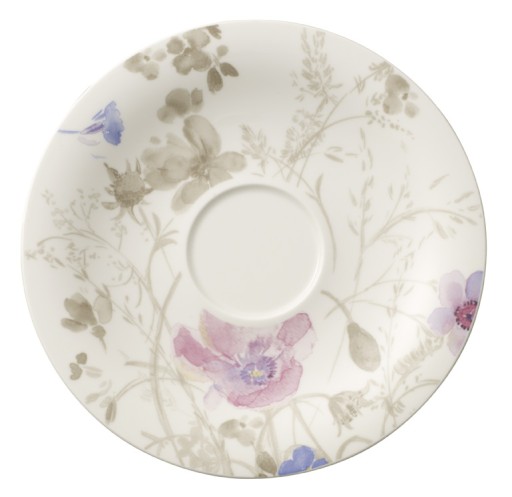 Farfuriuta pentru ceasca de cappuccino Villeroy & Boch Mariefleur Gris Basic 19cm