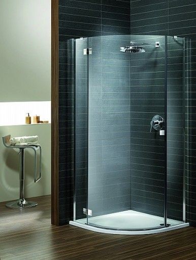 Cabina de dus semirotunda Radaway Almatea PDJ 90x90cm deschidere stanga