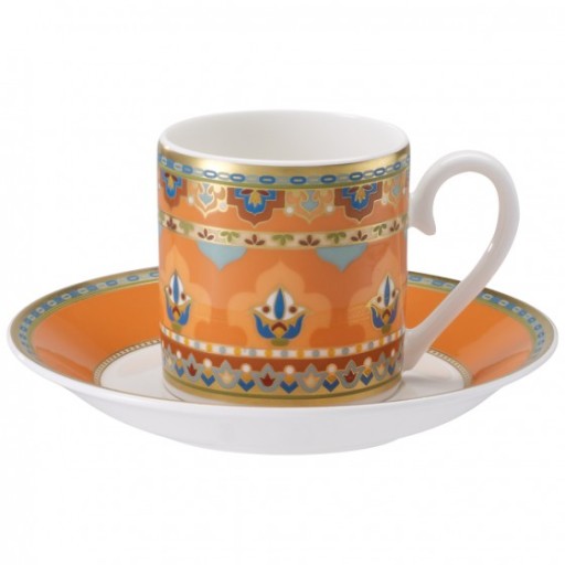 Ceasca si farfuriuta espresso Villeroy & Boch Samarkand Mandarin