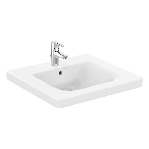 Lavoar pentru persoane cu dizabilitati Ideal Standard Connect Freedom 60x55cm cu preaplin