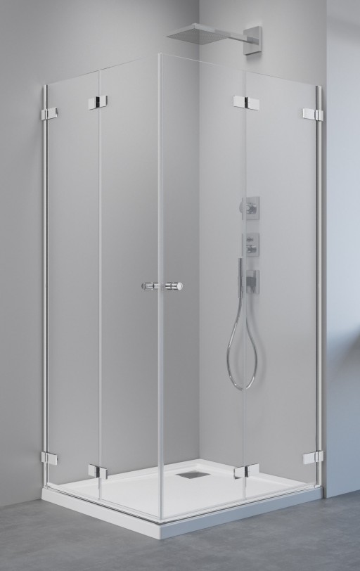 Usa de dus Radaway Arta KDD B 100cm deschidere stanga profil Chrome+