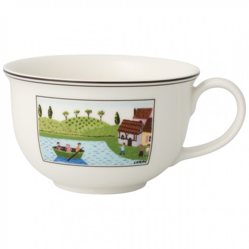 Ceasca pentru cafea Villeroy & Boch Charm & Breakfast Design Naif White Cofee XL 0.50 litri