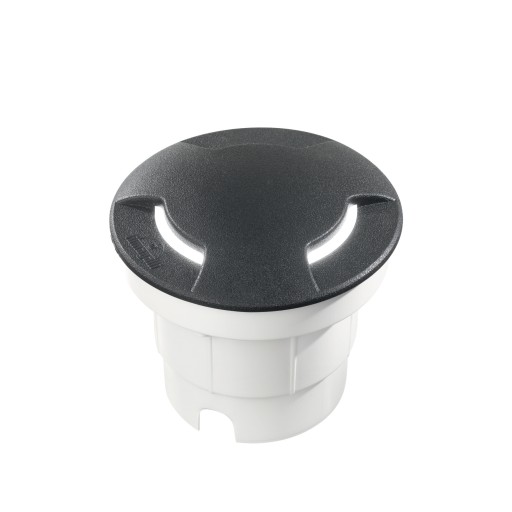 Aplica de exterior Ideal Lux Cecilia FI1 Big LED 1x10W 16x12cm negru