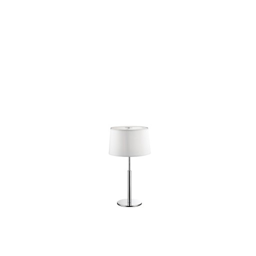 Veioza Ideal Lux Hilton TL1 1x40W 18x35cm alb