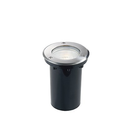 Aplica de exterior incastrabila Ideal Lux Park PT1 Round Medium 1x60W 15x19.5cm nichel