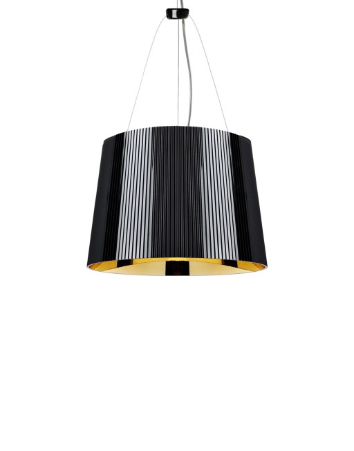 Suspensie Kartell Ge' design Ferruccio Laviani E27 max 70W h37cm negru-auriu