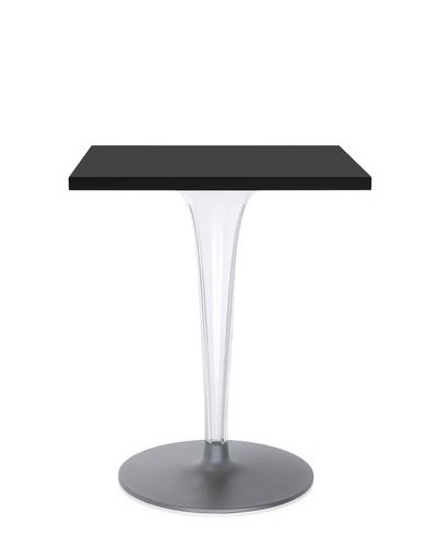 Masa Kartell TopTop design Philippe Starck & Eugeni Quitllet 60x60cm negru