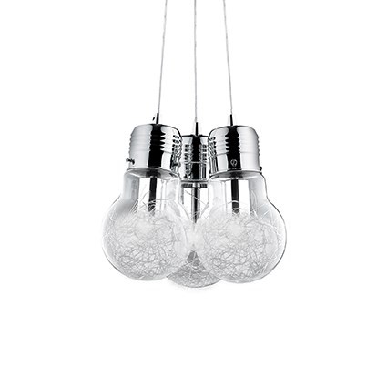 Pendul Ideal Lux Luce Max SP3 3x60W 32x30-120cm