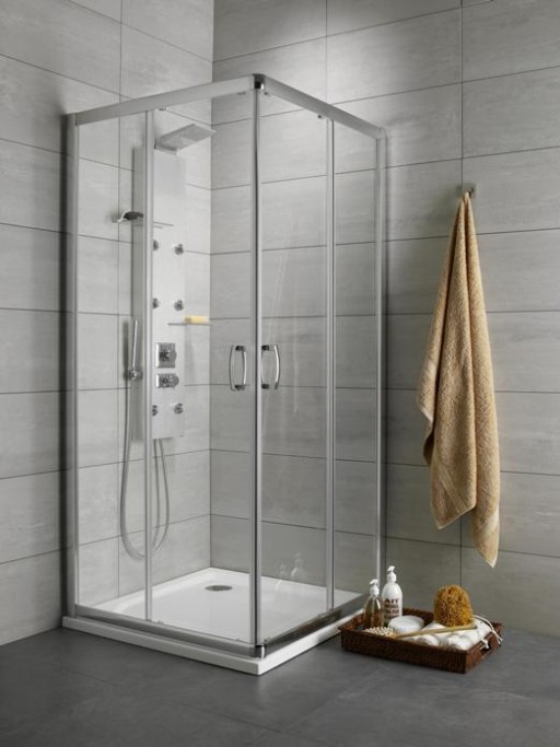 Cabina de dus dreptunghiulara Radaway Premium Plus D 1900 120x80cm sticla transparenta