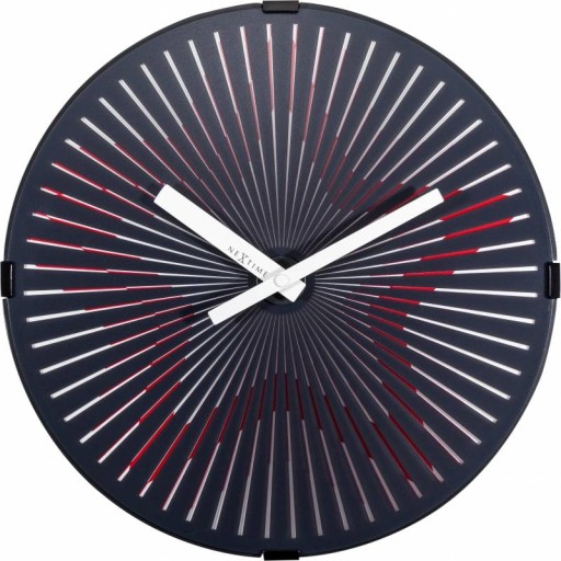 Ceas de perete NeXtime Motion Star 30cm Red