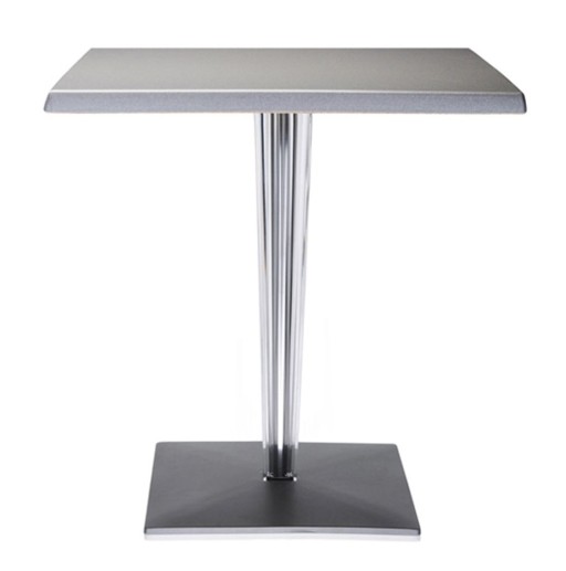 Masa Kartell TopTop design Philippe Starck & Eugeni Quitllet 70x70cm aluminiu